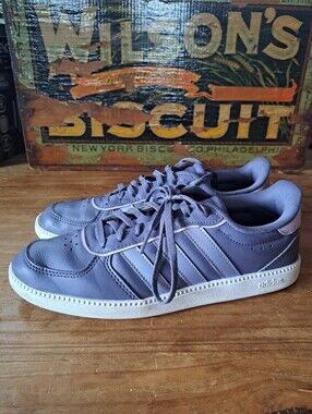 Adidas Breaknet Sleek Sneakers Women's Size 7 Purple Lavender JQ3054